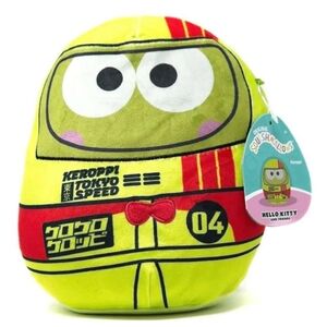 SQUISHMALLOW Hello Kitty Sanrio Tokyo Racer Keroppi 8" NWT